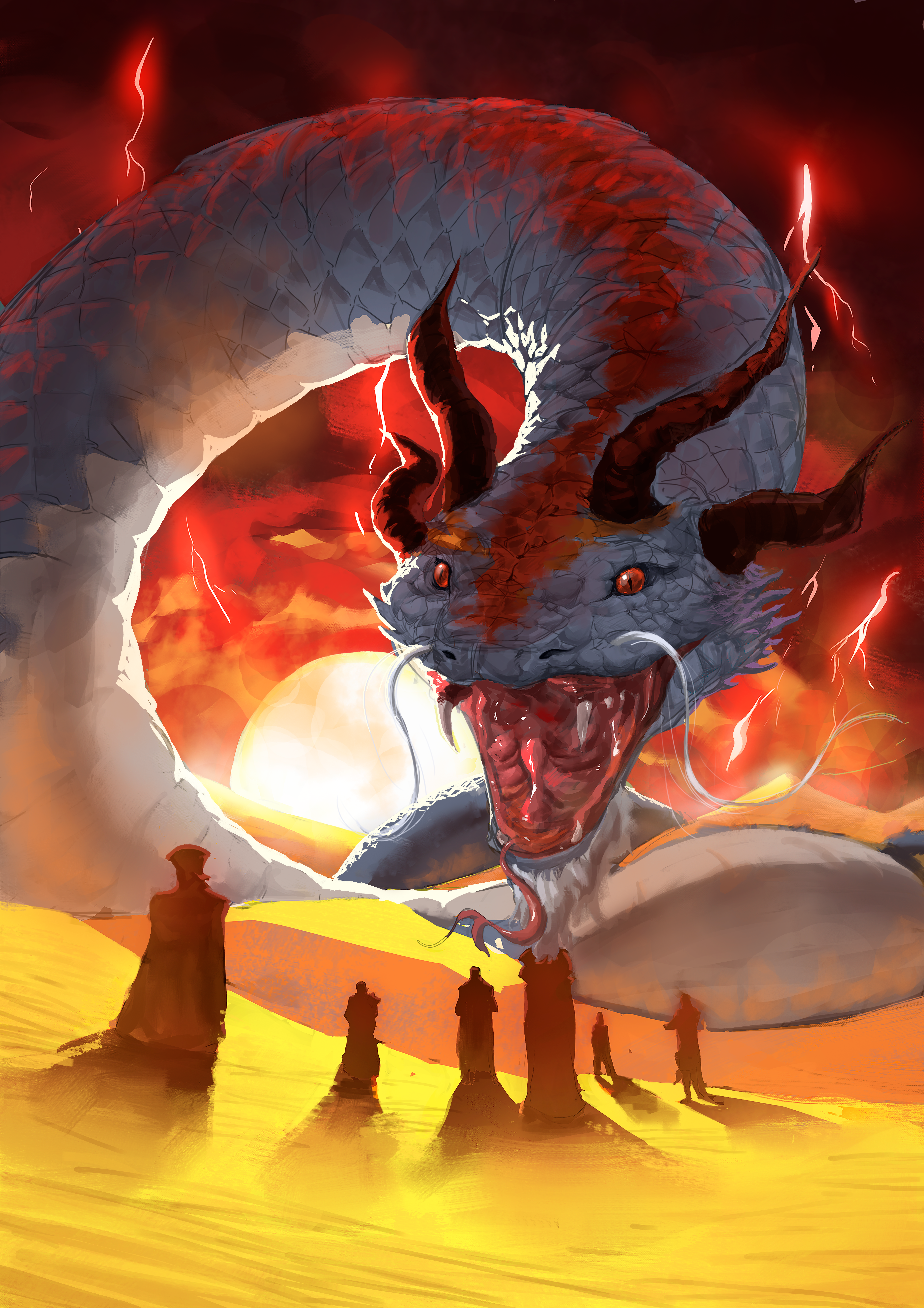 Dawn of The Serpent - Front Cover
